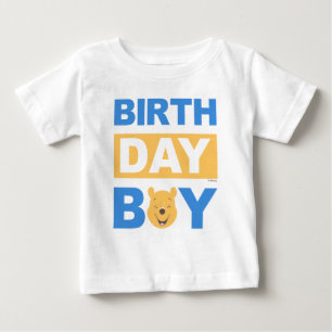 T-shirt Pour Bébé Winnie l'Ooh   Birthday Boy