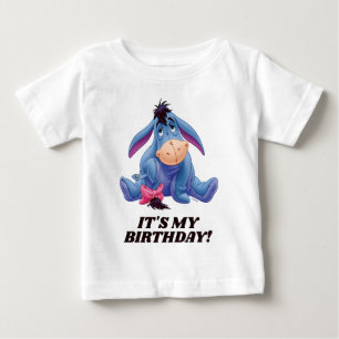 T-shirt Pour Bébé Winnie l'Ooh Eeyore - C'est mon anniversaire