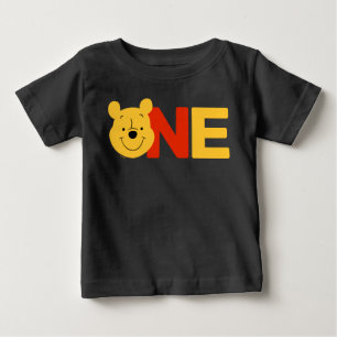 T-shirt Pour Bébé Winnie l'Ooh ONE - Premier anniversaire