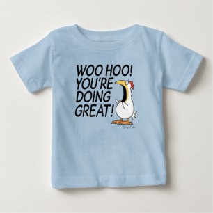 T-shirt Pour Bébé WOO HOO VOUS FAITES LE GRAND Sandra Boynton