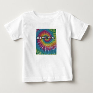 T-shirt Pour Bébé "Xpectations Xceed." en multicolore :