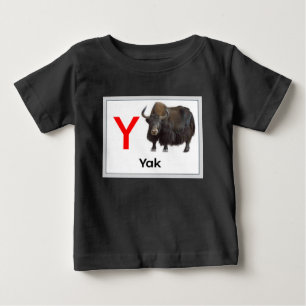 T-shirt Pour Bébé Y est pour Yak