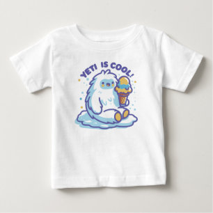 T-shirt Pour Bébé Yeti est cool