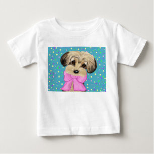 T-shirt Pour Bébé Yorkie Poo