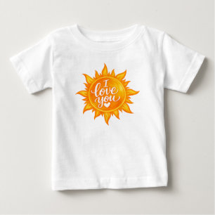 T-shirt Pour Bébé You Are My Sunshine – Je t'aime Soleil