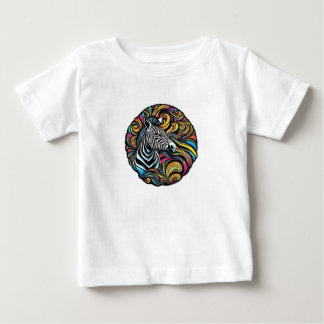 T-shirt Pour Bébé Zèbre 1