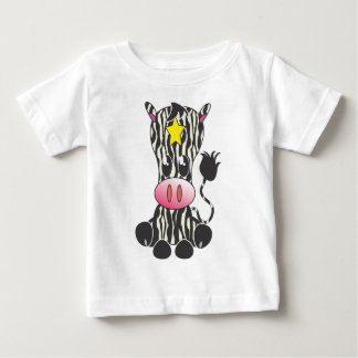 T-shirt Pour Bébé Zèbre se reposant
