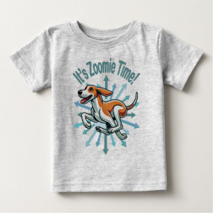 T-shirt Pour Bébé Zoomie Time American Fox Hound