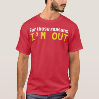 T-shirt Pour Ces Raisons, Je Suis Amusant Shark Investor I