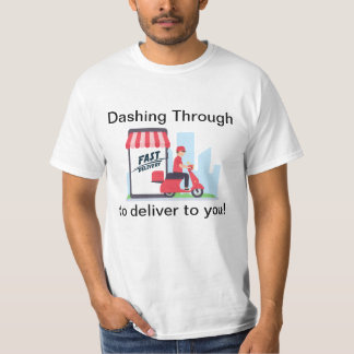 T-shirt pour chauffeur de livraison à votre intent