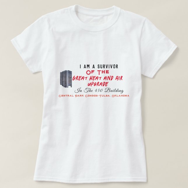t-shirt pour commémorer un événement historique. (Design devant)