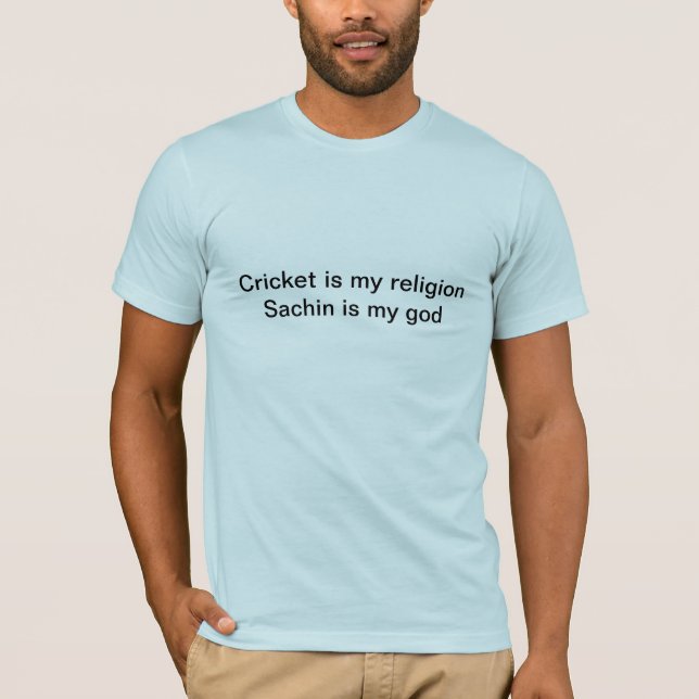 T-shirt pour des fans de Sachin Tendulkar (Devant)