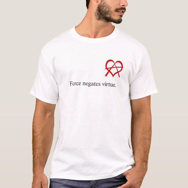 T-shirt pour des libertaires et des anarchistes ! (Devant)