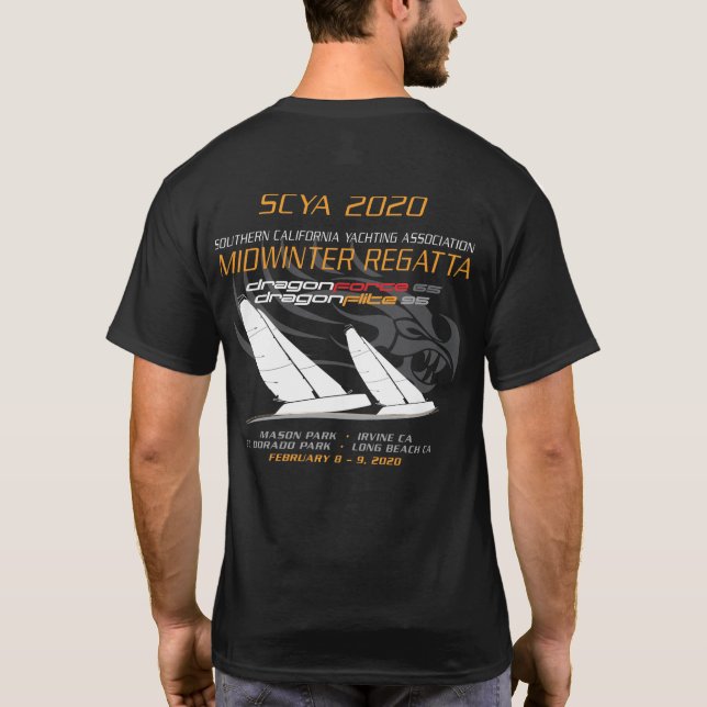 T-Shirt Pour DragonForce & Dragon Flite 2020 (Dos)