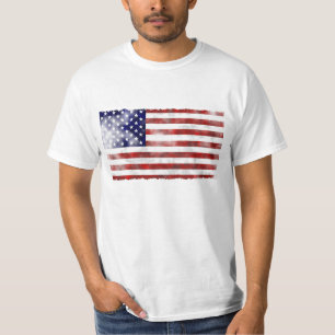 T-shirt pour drapeau américain