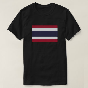 T-shirt pour drapeau thaïlandais de base