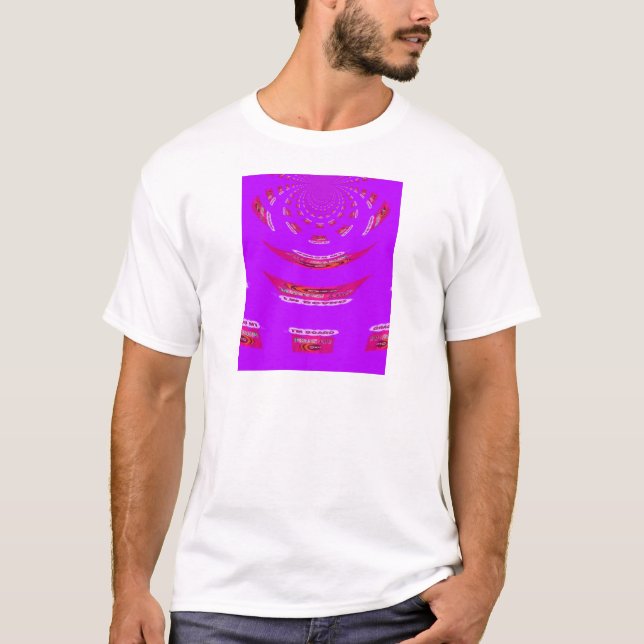 T-shirt Pour drôle, je me manque de toi (Devant)