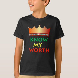 T-shirt pour enfant de Know My Worth