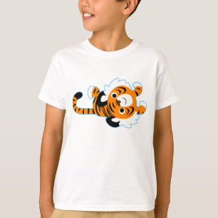 T-shirt pour enfants au motif de tigre dessiné mig