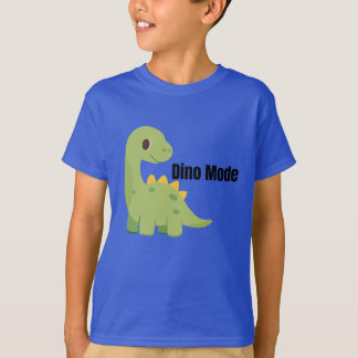 T-shirt pour enfants avec graphique de dinosaure e