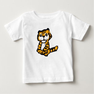 T-shirt pour enfants avec un dessin animé de bébé