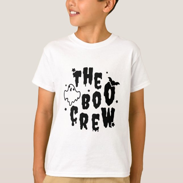 T-shirt pour enfants d'Halloween - Vibes de fête ( (Devant)