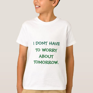 T-Shirt pour enfants "Dieu est derrière moi"