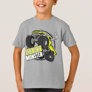 T-shirt pour enfants Dirt Monster Monster Truck – 
