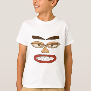 T-shirt pour enfants Funny Face - Visage abstrait