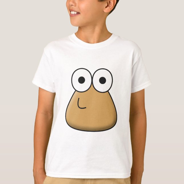 T-shirt pour enfants - Happy Baby Pou (Devant)