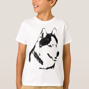 T-shirt pour enfants Husky T-shirt biologique pour