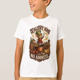 T-shirt pour enfants « Le talent n'a pas d'adresse