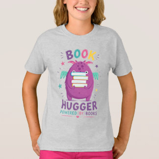 T-shirt pour enfants Monstre Mignon qui étreint le
