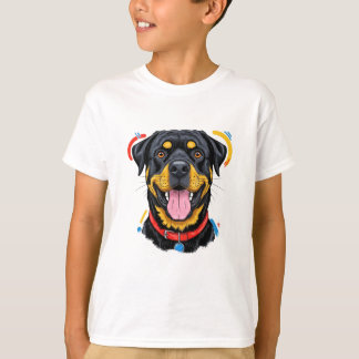 T-shirt pour enfants Rottweiler