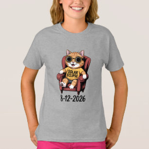 T-shirt pour enfants sur l'éclipse de 2026 - Vêtem