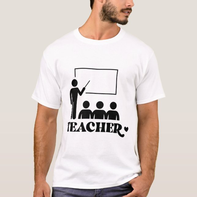 T-Shirt Pour Enseignants (Devant)