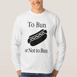 T-shirt Pour faire cuire ou ne pas cuire Hot Dog Typograph