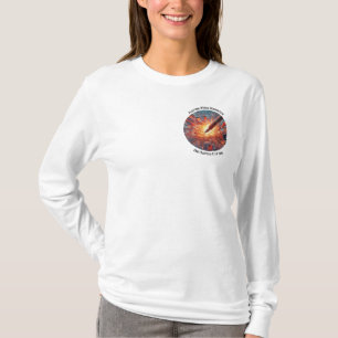 T-shirt pour femme écrivain - logo de poche