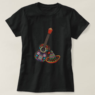 T-Shirt pour femme sur la musique mexicaine