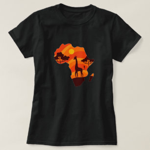 T-Shirt pour femmes African Sun