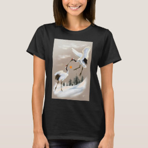 T-shirt pour femmes avec des lapins blancs mignons