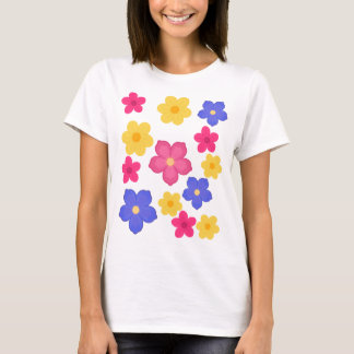 T-shirt pour femmes avec impression florale