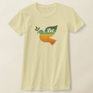 T-shirt pour femmes Boho Be Peace Retro Holiday