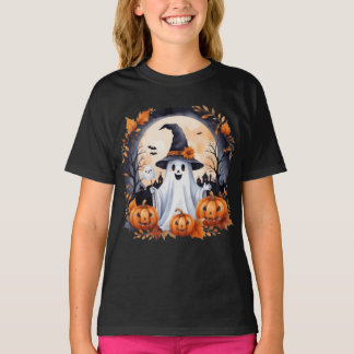 T-shirt pour femmes: Halloween fantôme