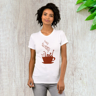 T-Shirt Pour Femmes, Instruments De Musique Et Not