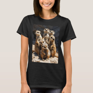 T-shirt pour femmes représentant une famille de su