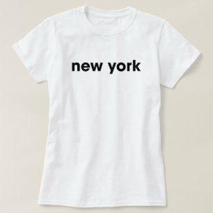 T-shirt pour femmes, style new-yorkais