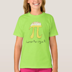 T-shirt pour fille avec Lemon Meringue Pi Cute Mat