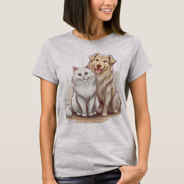 T-shirt pour filles, (Devant)