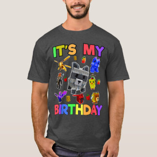 T-shirt pour garçons et filles Décoration d'anniversaire a